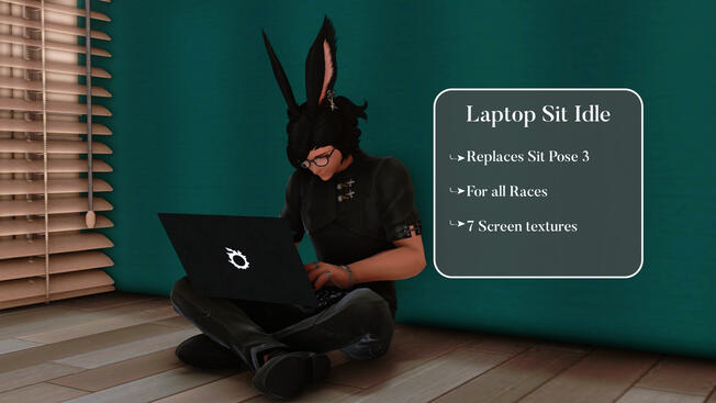 Laptop Sit idle